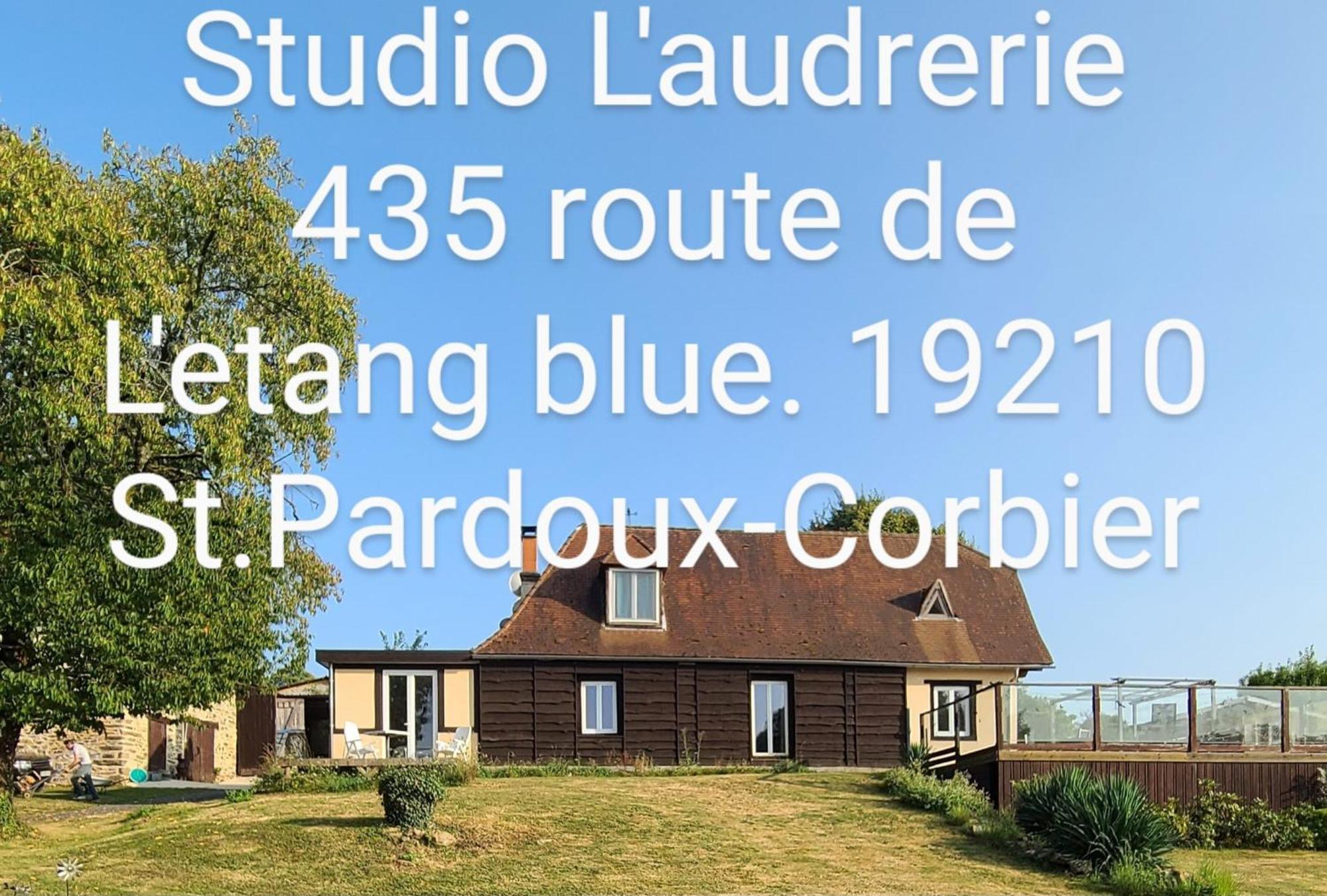 Studio L'Audrerie. Saint-Pardoux-Corbier Eksteriør bilde